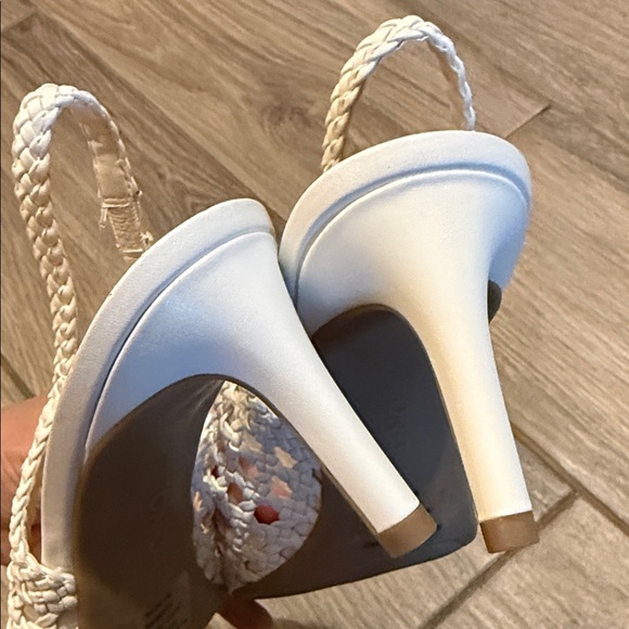 New ON 34th Fortune Woven Slingback Pumps Sz 9 - Picture 7 of 10